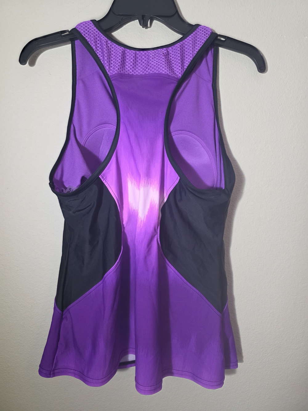 LIKE NEW! ZeroXposur Purple Scuba Tankini Swim Top - Picture 3 of 4